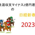 【日経新春杯】生涯収支マイナス２億円君 予想結果まとめ【2023年】